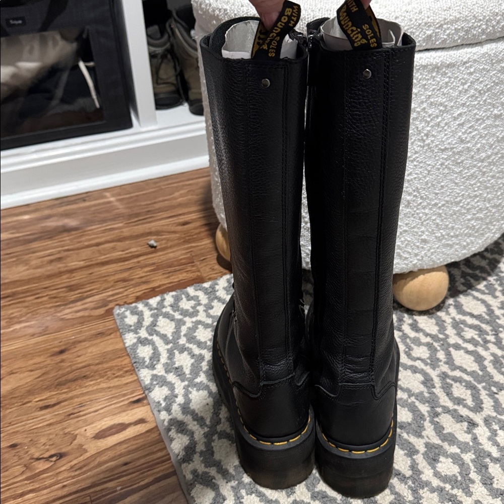 Doc Martens- Tall (knee high) Platform Lace Up Boots - Picture 4 of 10